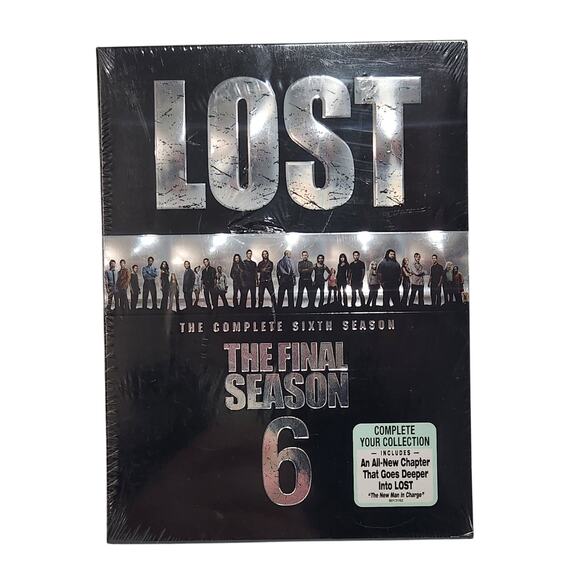 Lost The Complete 6th Season DVD Box Set ABC Studios 2010 Release Brand New - Picture 1 of 8